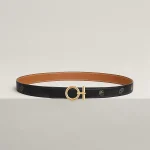 Flot belt buckle & Hermès sur Mer reversible leather strap 24 mm